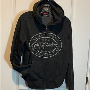Barrett Jackson women’s zip up hoodie (L)